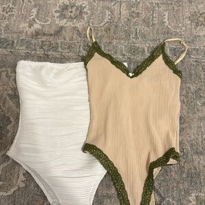 Set of new with tags edikted bodysuits